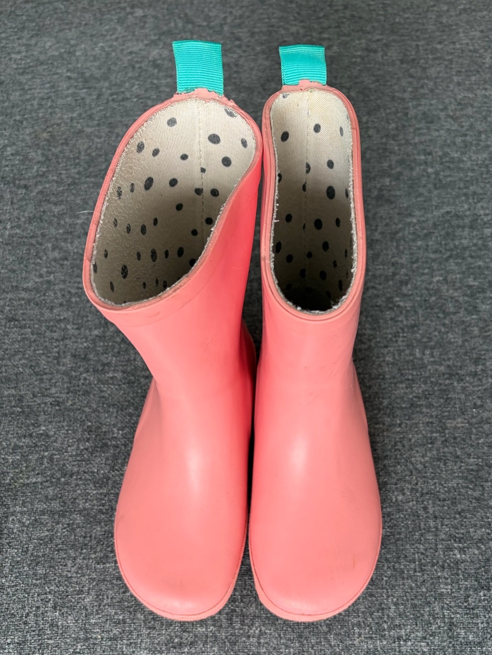 Ten Little Pink Rain Boots